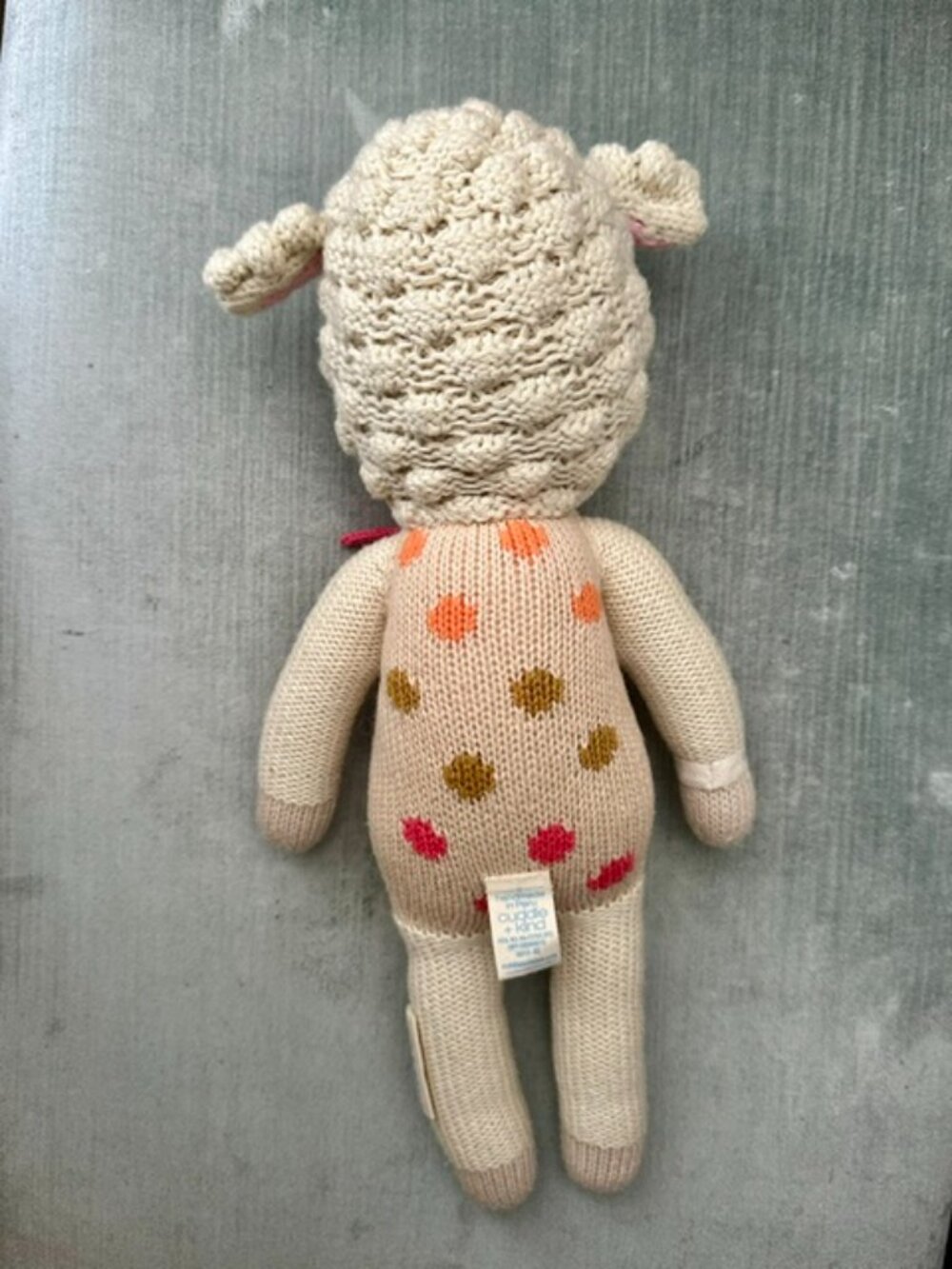 Lucy the Lamb 13" | Cuddle + Kind - Picture 5 of 6